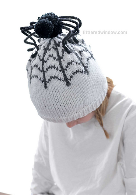 Pom Pom Spider Hat
