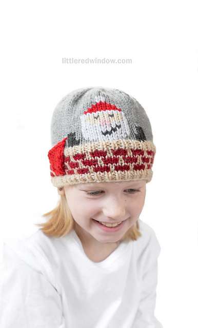 Down the Chimney Santa Hat