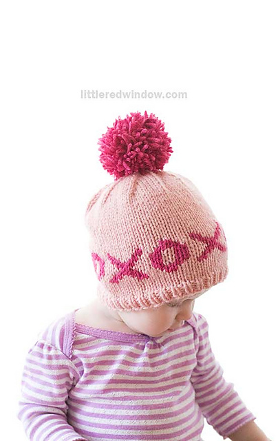 XOXO Hugs & Kisses Valentine Hat