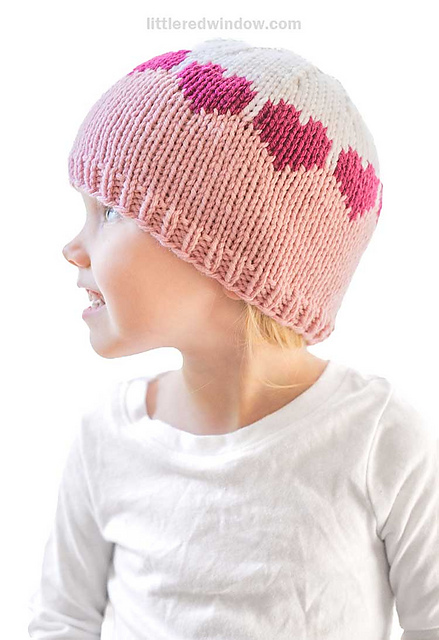 Valentine Colorblock Hat