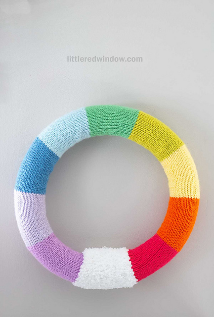 Rainbow Wreath