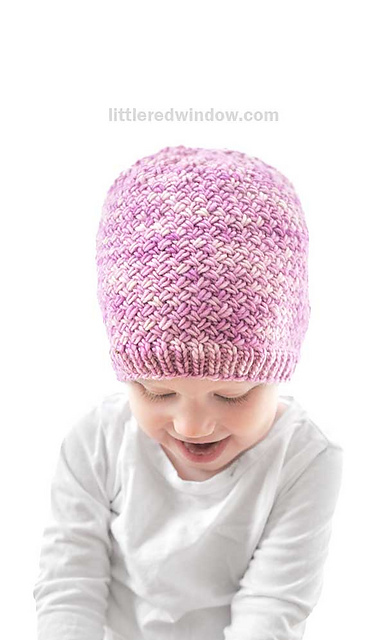 Tiny Basketweave Hat