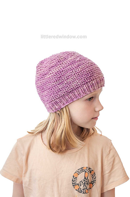 Basic Garter Stitch Hat