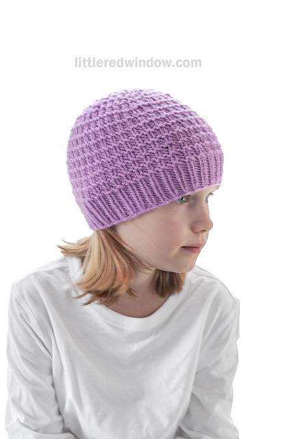 Ribbed Grid Hat
