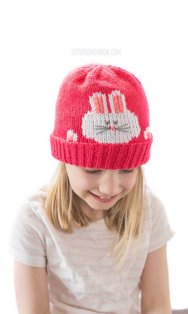 Peekaboo Bunny Hat