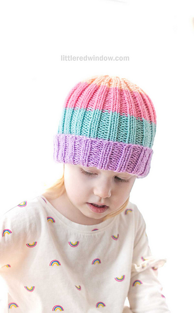Easy Sherbet Baby Hat