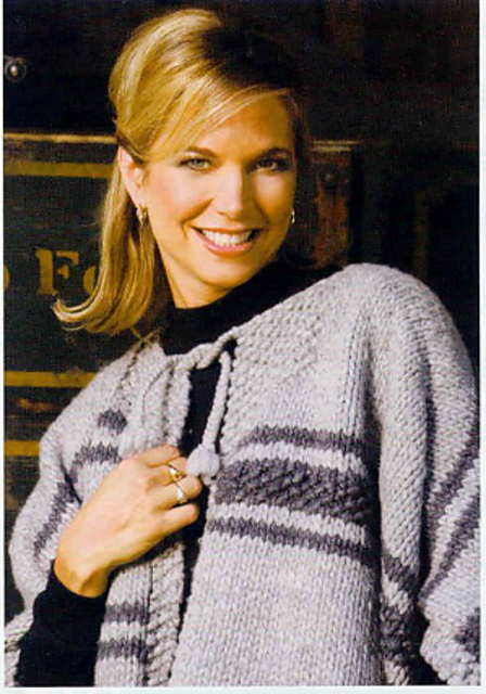 Evening Heather Poncho