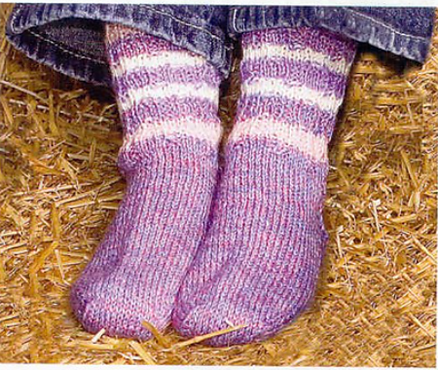 Wavy Rib Sock