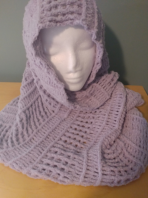 Squares and Stripes Cowl