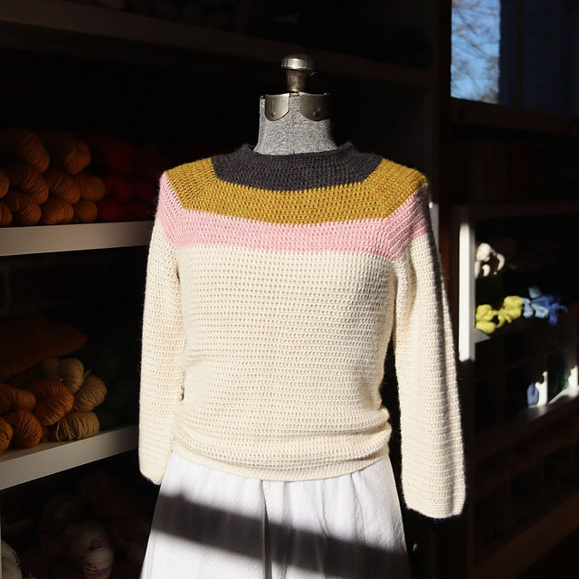 Top Down Pullover