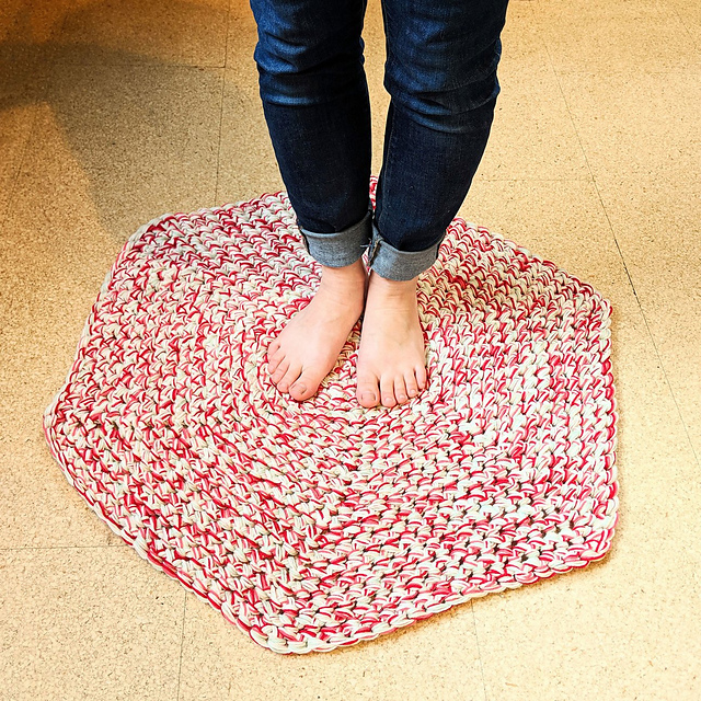 Hexagonal Rug