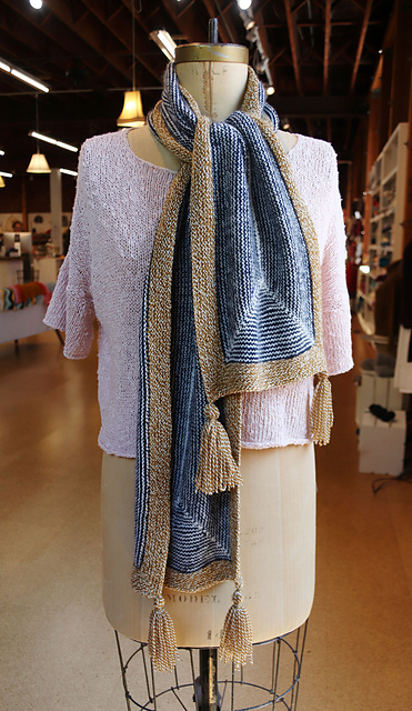 Striped Longways Scarf No. 1