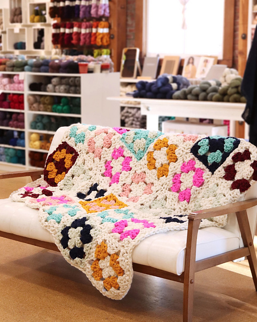 Granny Square Blanket No. 2