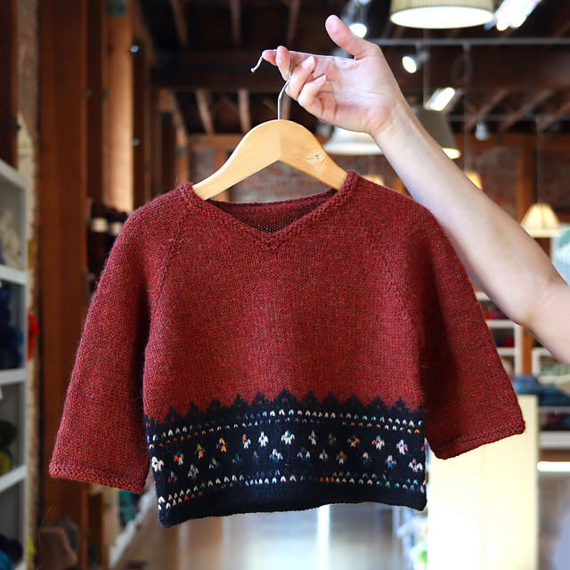 Colorwork V-Neck No. 1