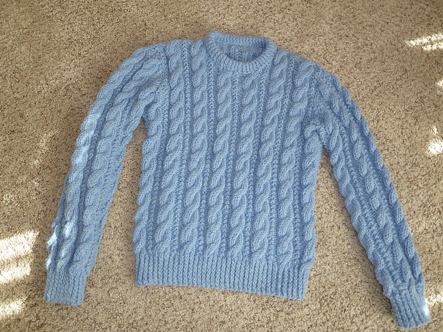 Thick, Polo-Neck Sports Sweater