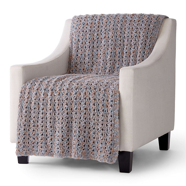 V-Easy Does It Crochet Blanket
