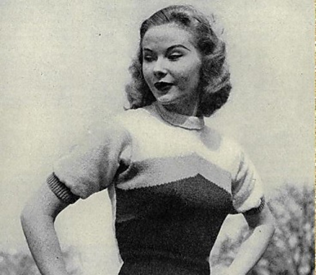 Intarsia Pullover
