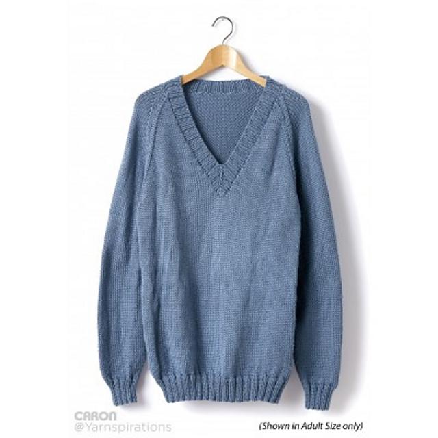Child's Knit V-Neck Pullover