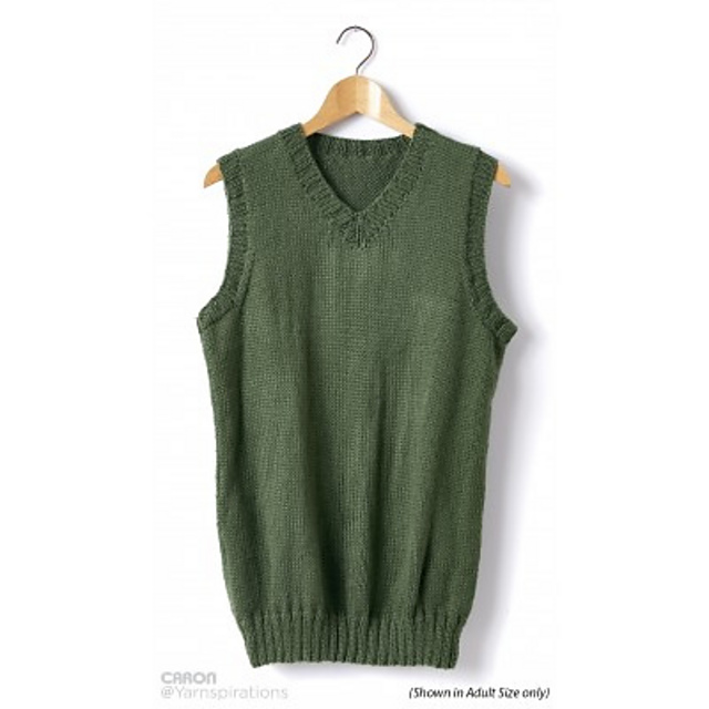 Child's Knit V-Neck Vest