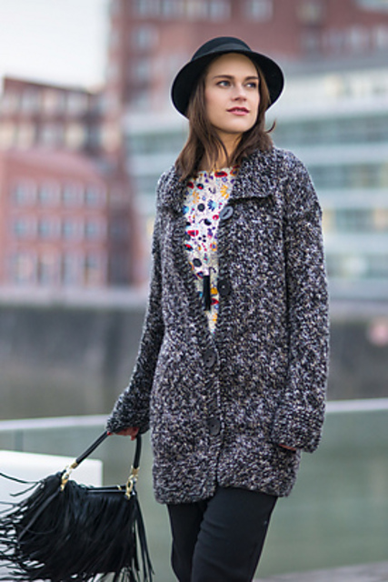 S9231 Oversized Jacket