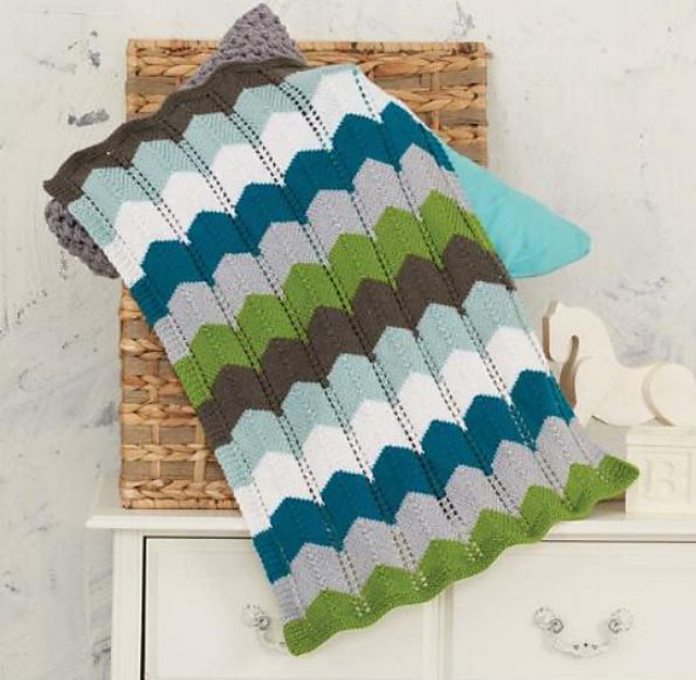 Clear Skies Baby Blanket