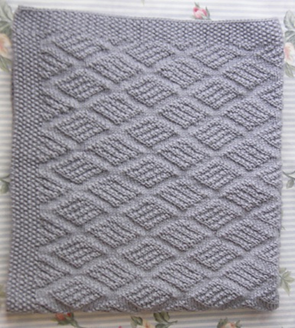 Sleeping Diamonds Baby Blanket