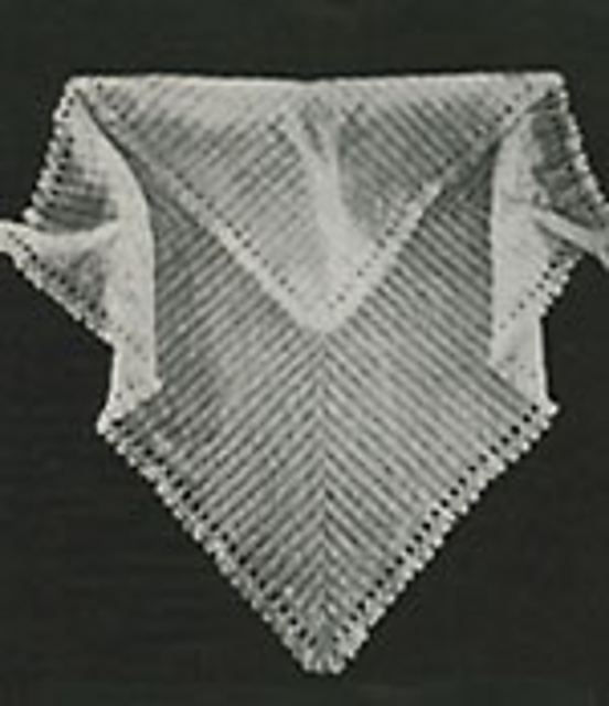 Clematis Baby Shawl