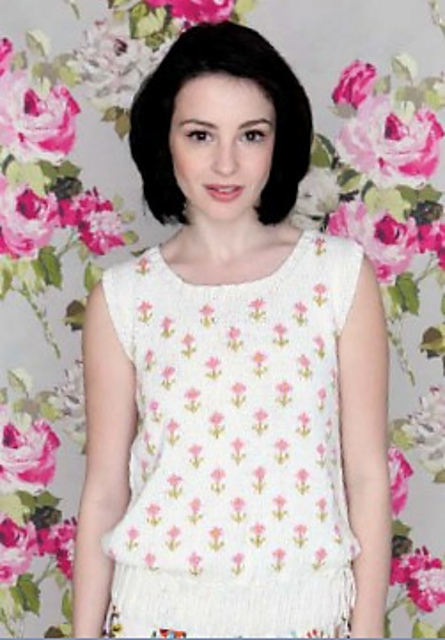 Flowers Sleeveless Top