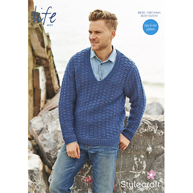 Men’s Vee Neck Sweater