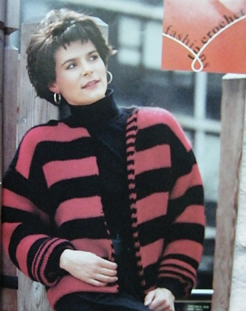 Red And Black Stripe Jacket