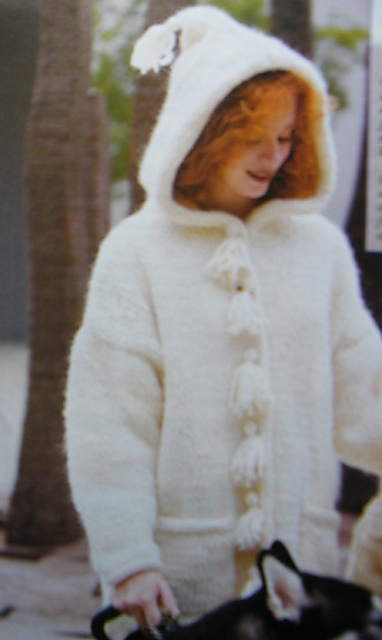 Hooded Ivory Coat