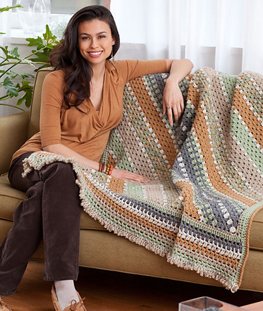 Stripes a Slant Throw