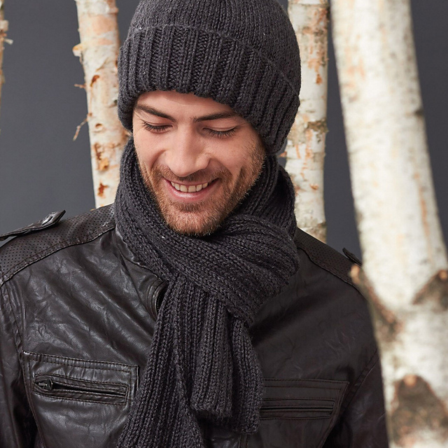 Easy men's beanie knitting pattern [Free + step by step instructions]