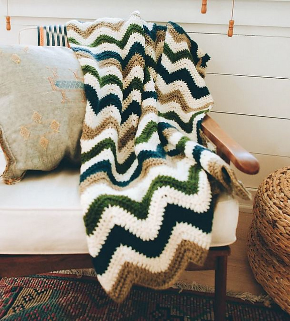 Losdale Ripple Afghan