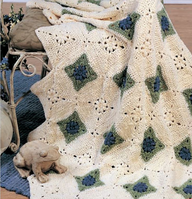 Amore Tiles / Plush Afghan