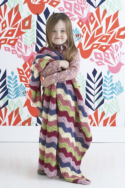 Child's Chevron Throw #80787AD