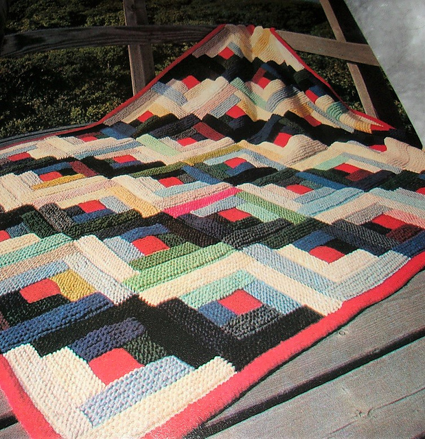 Log Cabin Afghan