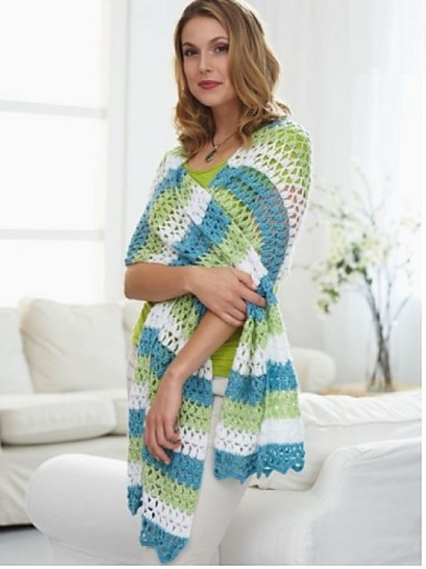 Triad Shawl