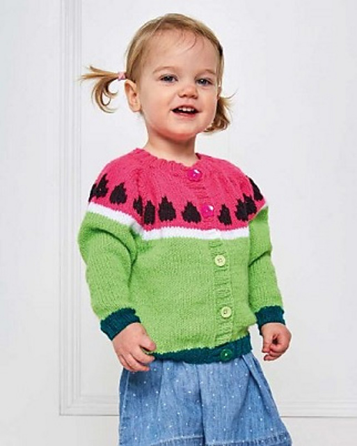Watermelon Cardigan