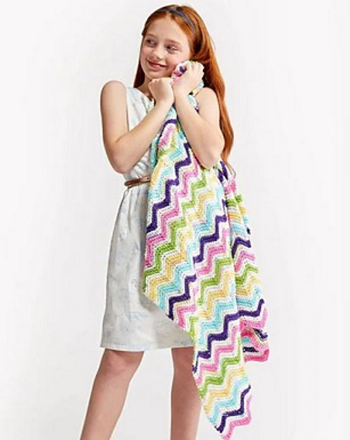 Chevrons Baby Blanket