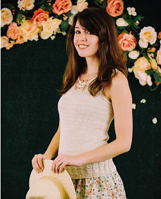 Ivory Roses Tank