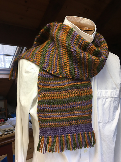 Tri-color Scarf