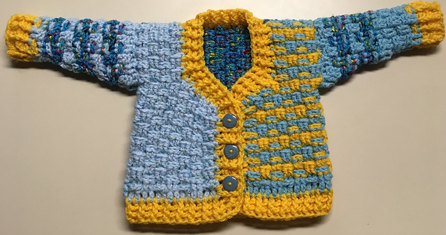 Baby Basket Weave Cardigan