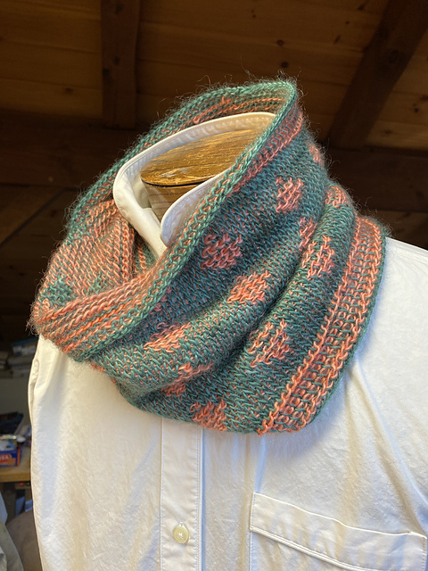 Tunisian Frolic Cowl