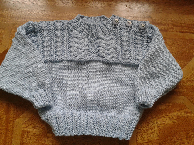Guernsey style sweater
