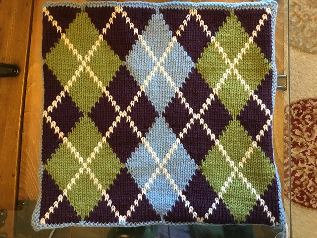 Argyle Pillow