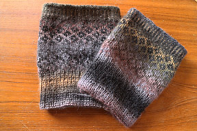 Fair Isle Boot Toppers