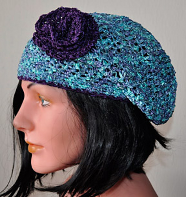 Slouch Hat with Rosette