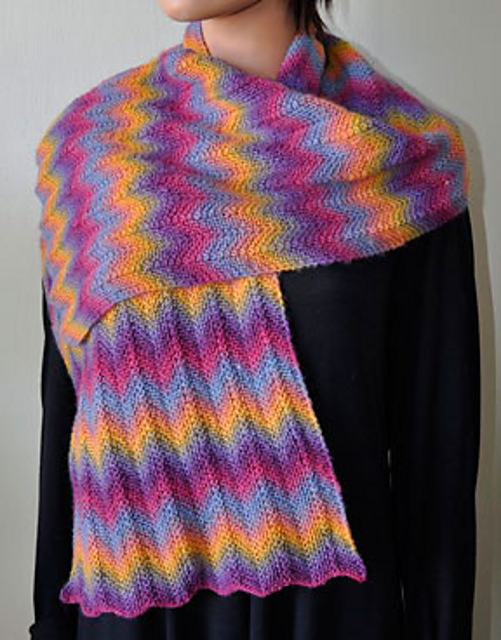 Electric Sunrise Scarf