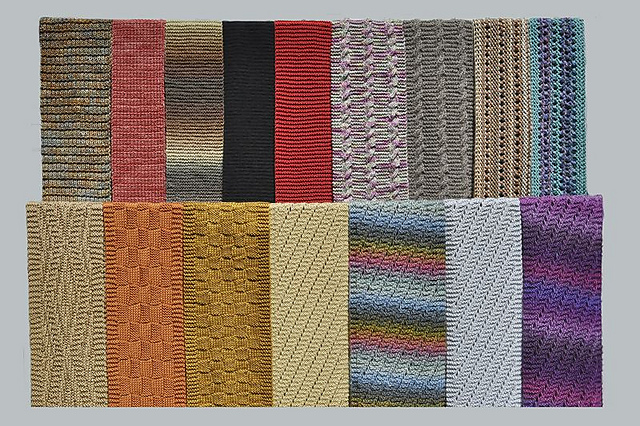 #33 Seven Scarves to Knit